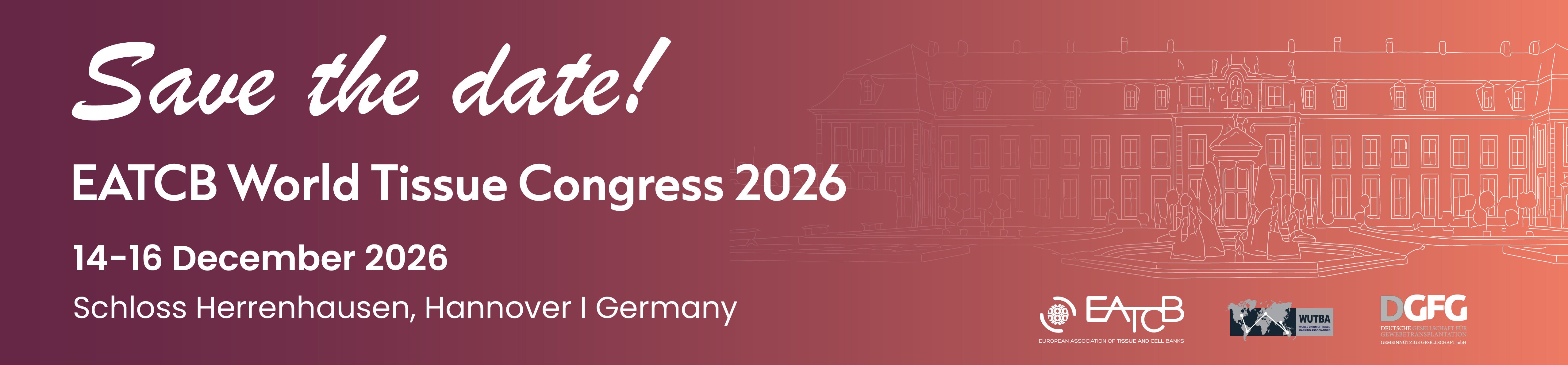 Save the date Hannover 2026